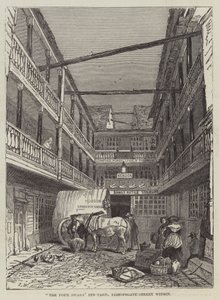 The Four Swans Inn-Yard, Bishopsgate-Street innenfor